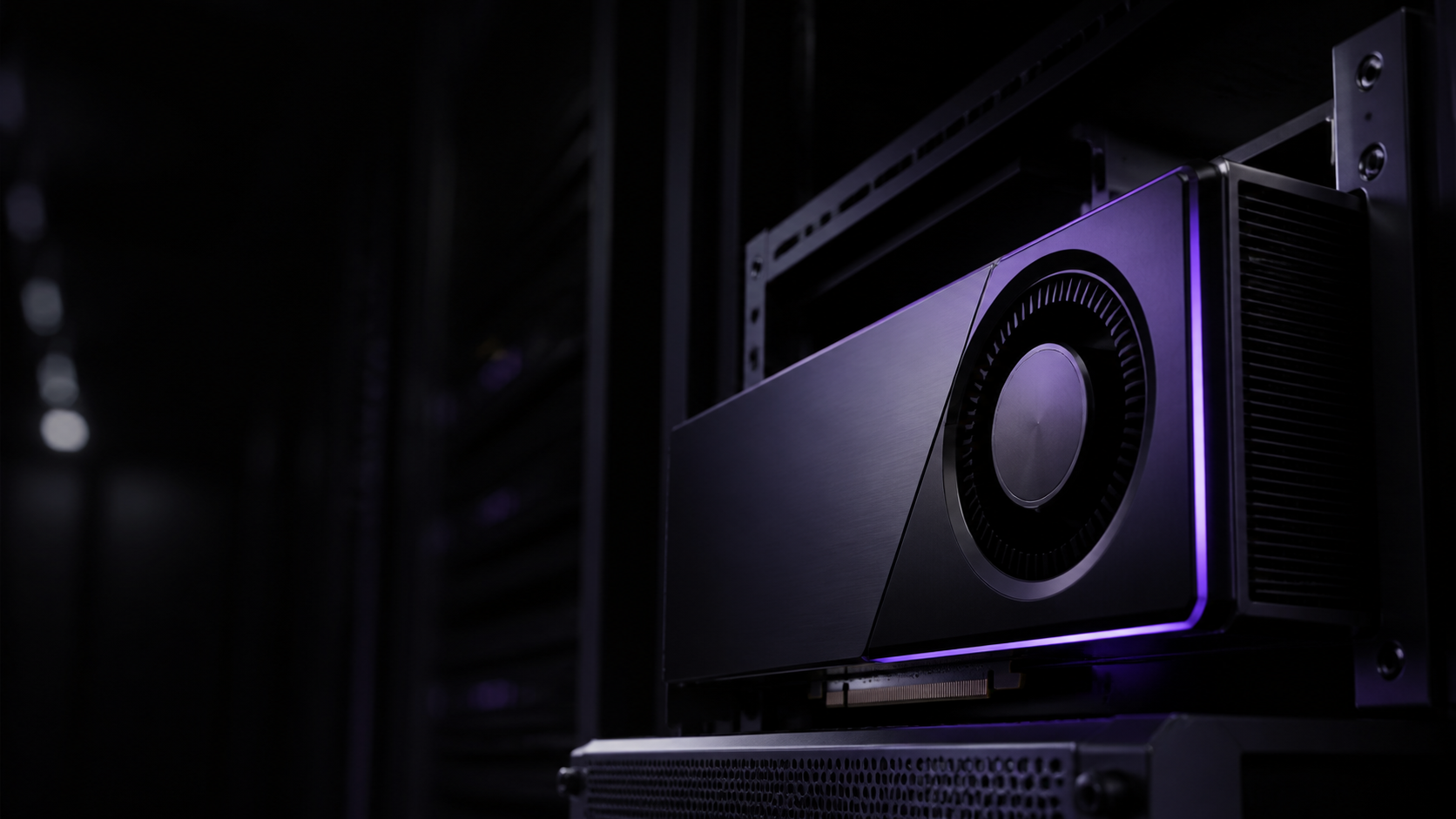 GPU accelerator in a dark server environment